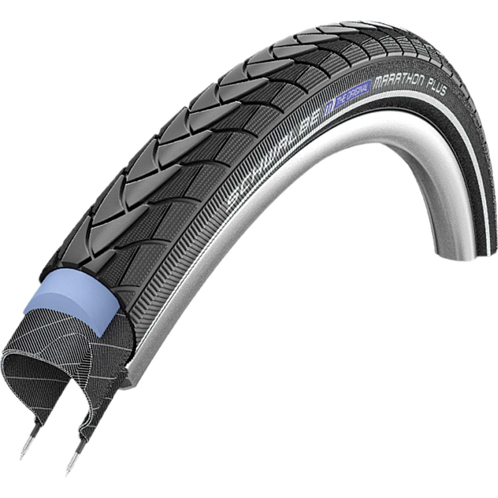 Schwalbe Marathon Plus Tire – 700x32C – Reflex, 67TPI – Black 11100768