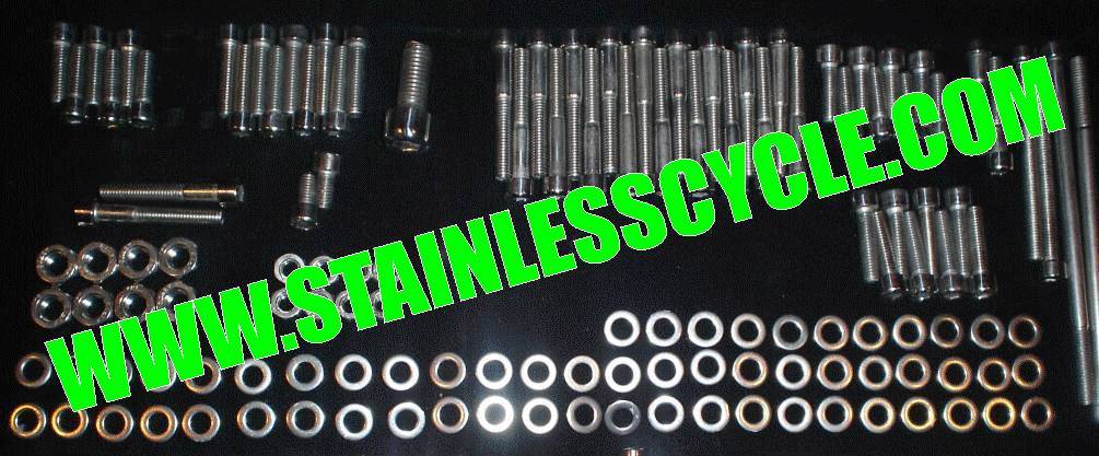 HONDA CB550 STAINLESS BOLT engine SET KIT SCREW CB500 POLISHED