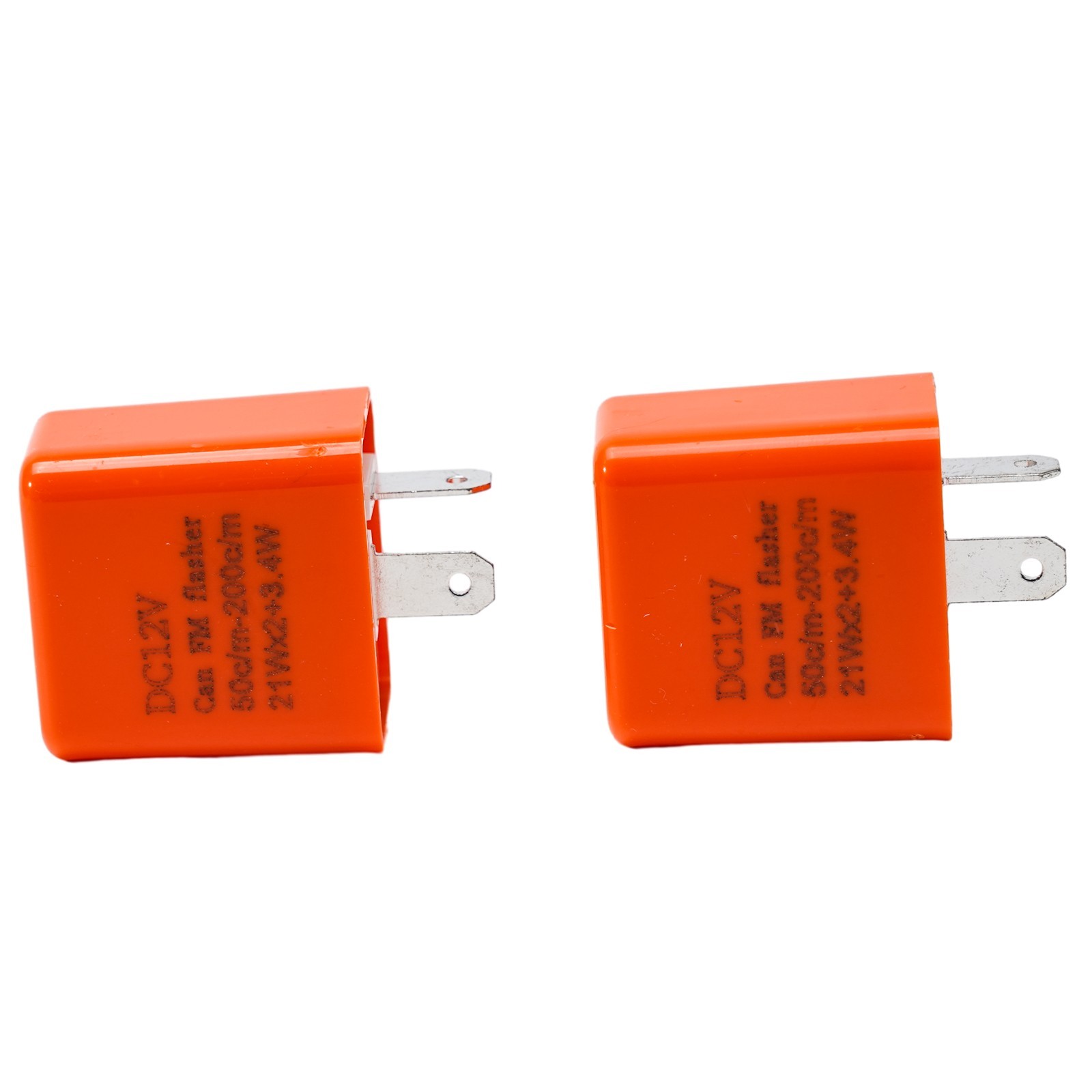2-Pin LED Flasher Relay -40??C To +80??C ABS Plastic Accessories Adjustable