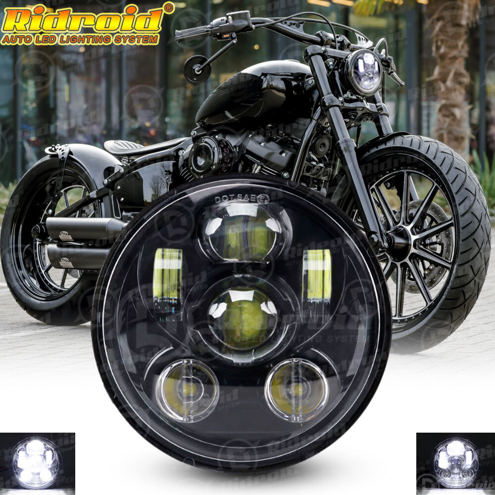 5.75″ LED Headlight Projector for Harley-Davidson Sportster 1200 Custom XL1200C