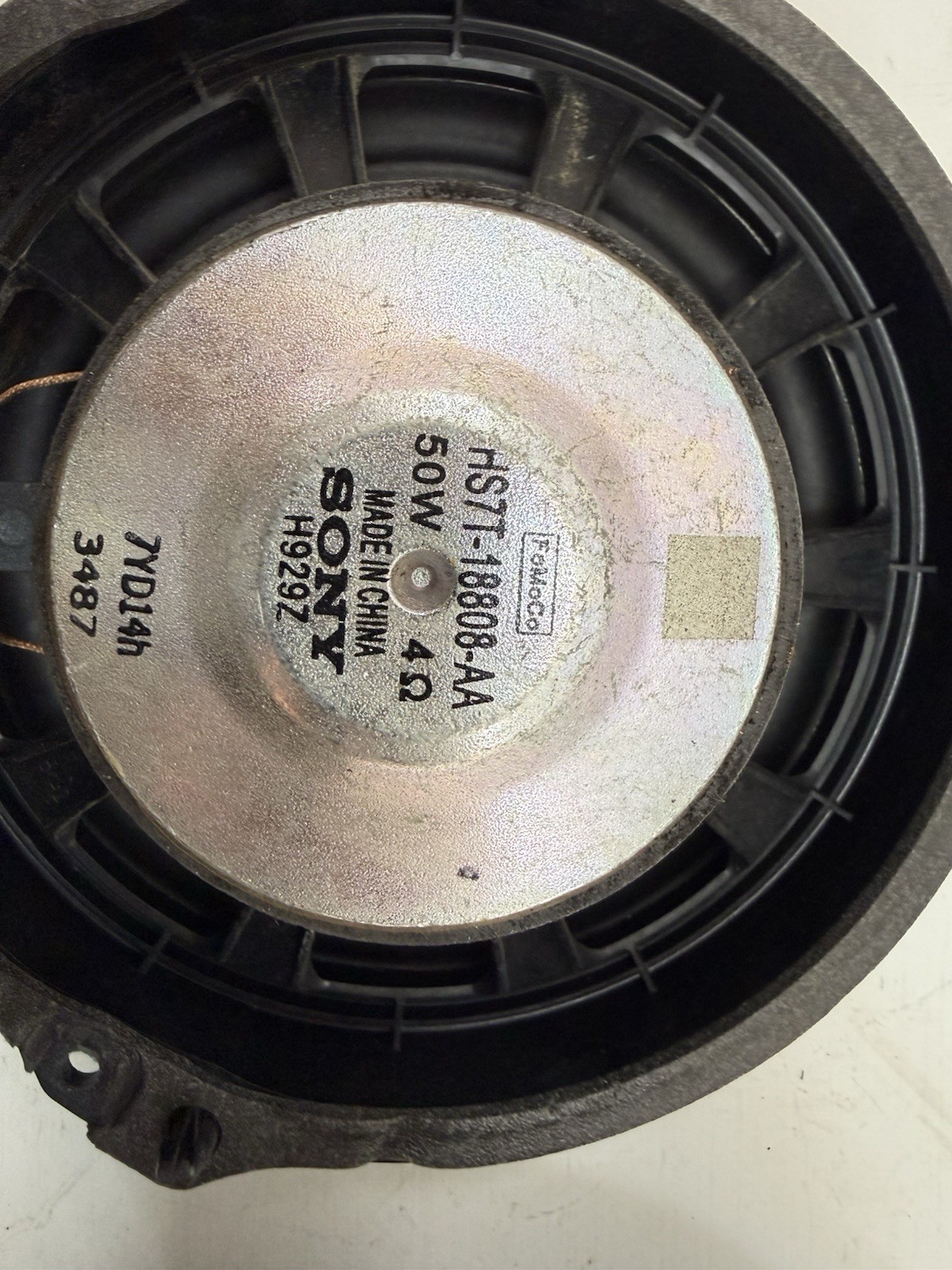Pair (2) OEM Ford Mondeo Fusion Sony Rear Door Speakers 50W 4Ω HS7T-18808-AA