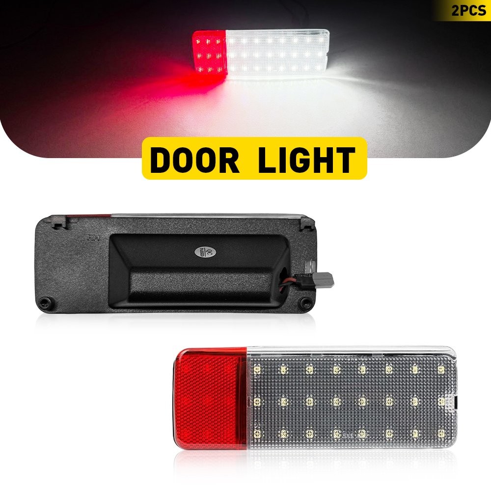 ABS & PC Door Panel LED Courtesy Lights F2TB13707 For Ford BRONCO 1992-1995 1996