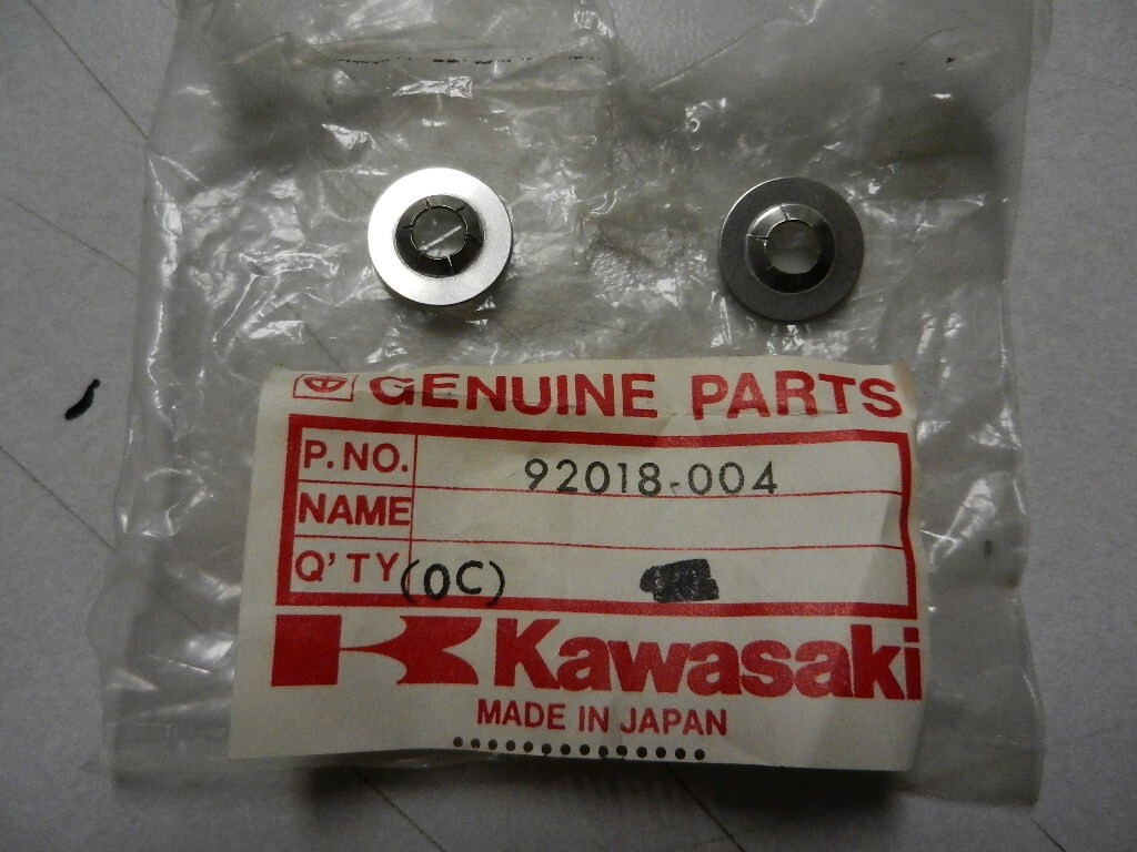 NOS Kawasaki 5mm Lock Nuts 73-75 H1 74-75 H2 83-88 ZN1300 92018-004 Qty2