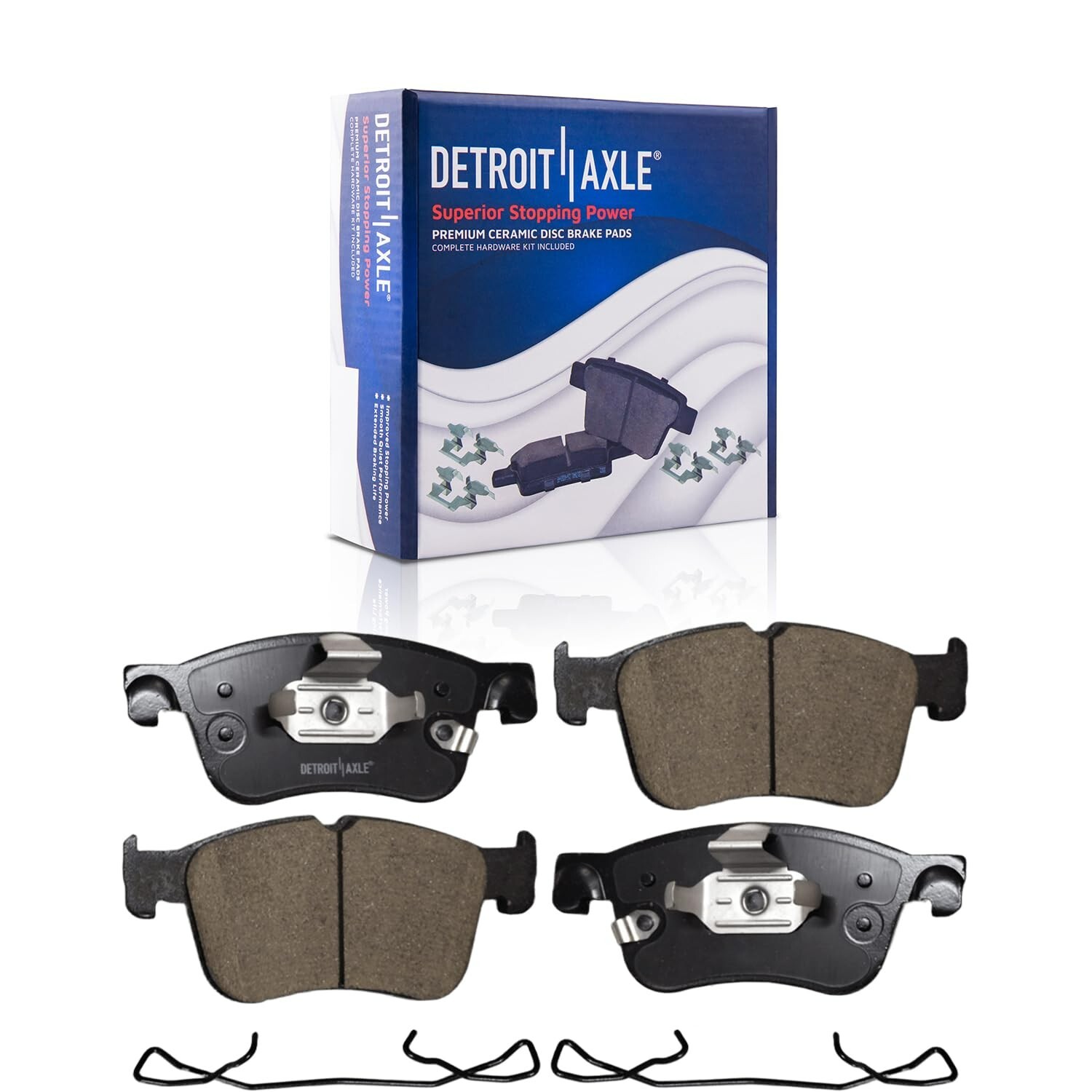 12.80 inch (325mm) Front Disc Rotors Brake Pads Kit for 2022 2023 Ford Maverick