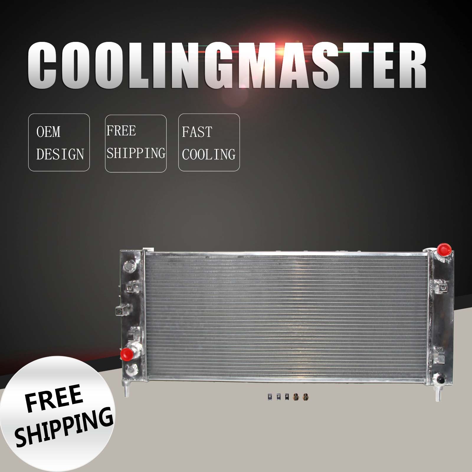 3Row Fit 2006-2011 Chevrolet Impala Monte Carlo LS LT Radiator 3.5 3.6L V6 AT