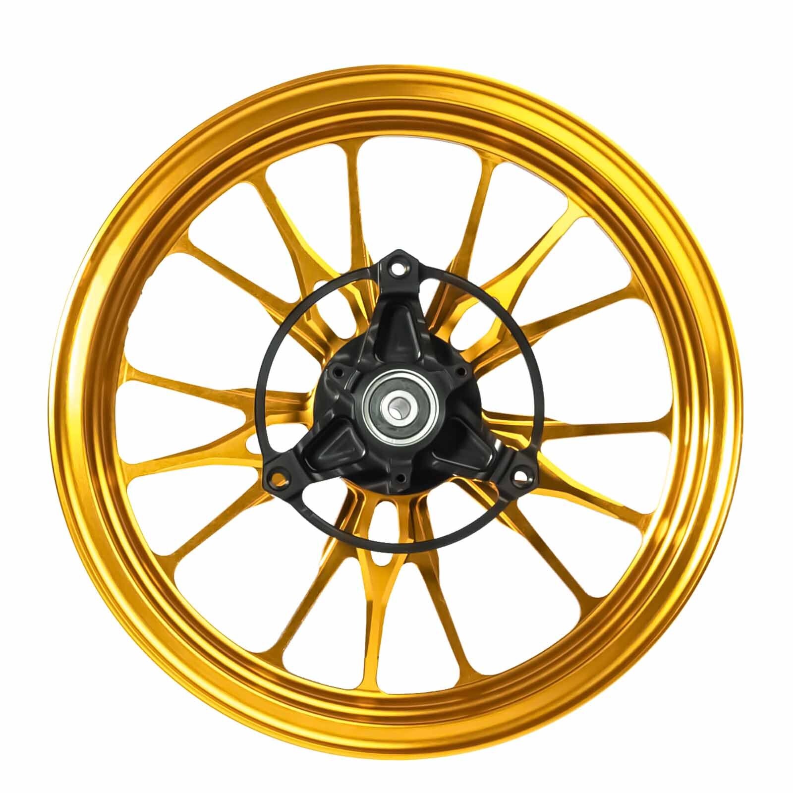 Forged Aluminum Alloy Rims Wheels for Yamaha Zuma 125 2022-2024 – Gold Color