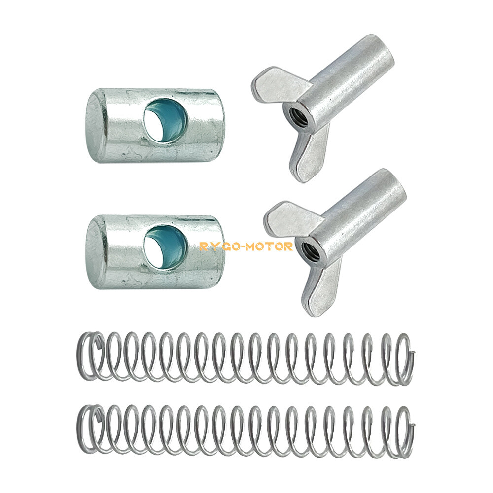 2 X Rear Brake Adjuster Hardware Kit Nut & Spring for Honda ATC250 ATC200 ATC125