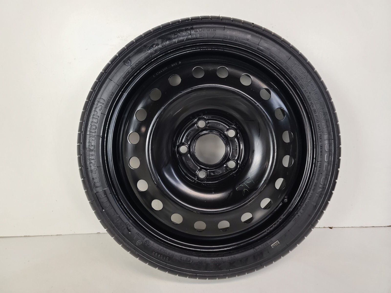 Spare Tire 17″Fits 2010 Buick Allure Compact Donut