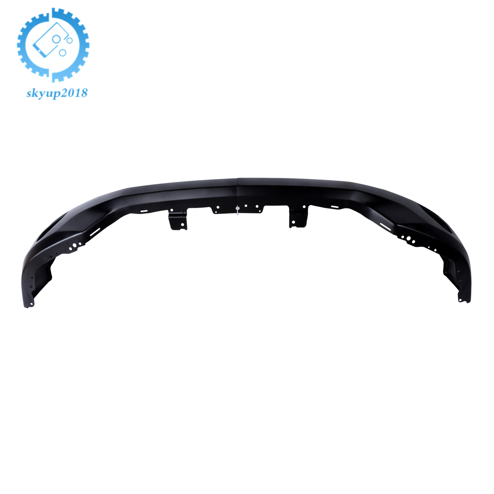 Split Front Bumper For Chevy Silverado 1500 16-18 Fog Light Holes No Radar Holes