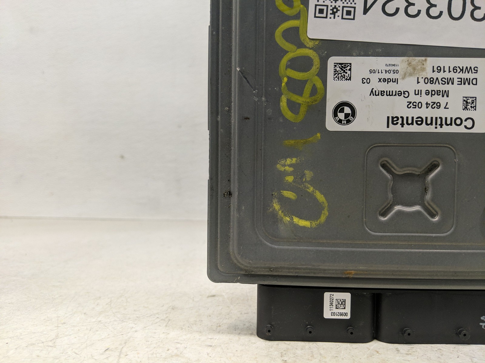 2007-2010 Bmw 328i Engine Control Computer Ecu Pcm Ecm Pcu Oem 7 624 052 P4NNK