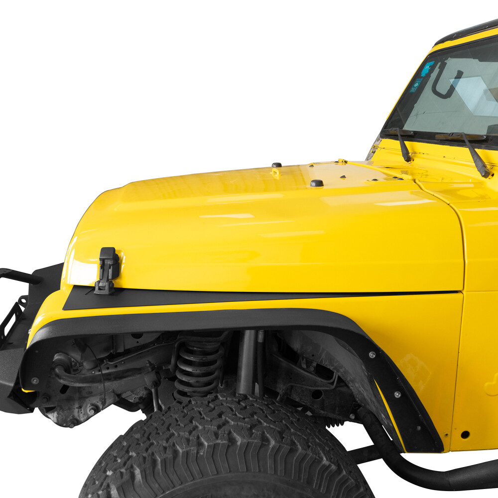 Hooke Road Top Fender Protection Cover Decal Fit 1997-2006 Jeep Wrangler TJ