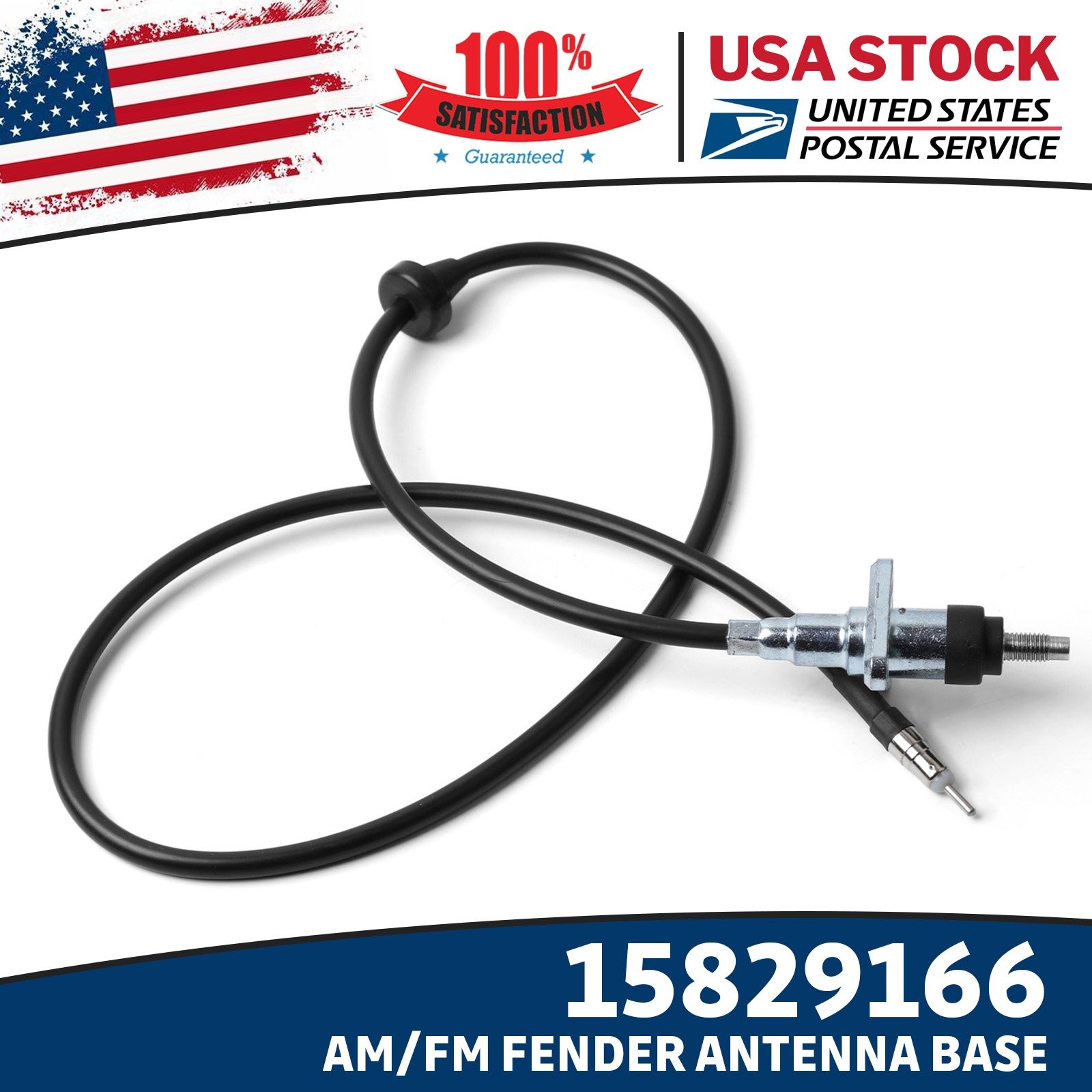 Radio Antenna Base Assembly Compatible for Chevrolet Silverado 1500/2500/3500