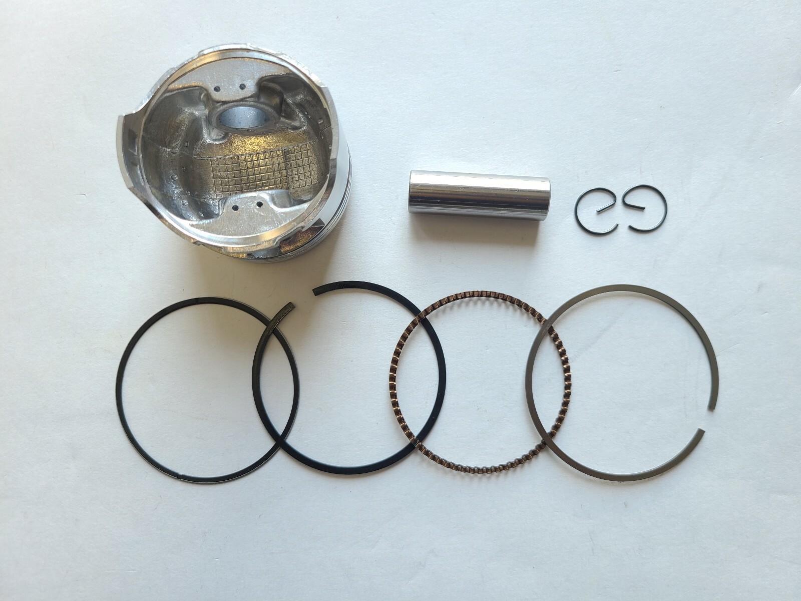 Convex Piston 63.5mmx48mm Rings Wrist Pin Kit Honda XR 200 Motocycle