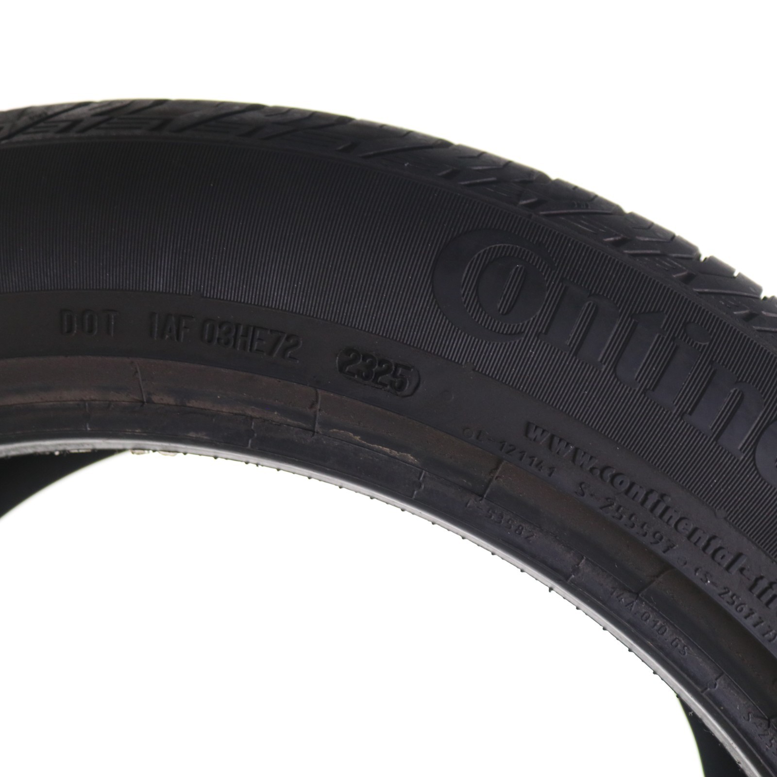 Set of 2 Used 275/45R20 Continental CrossContact LX Sport T1 ContiSilent 7.5/32