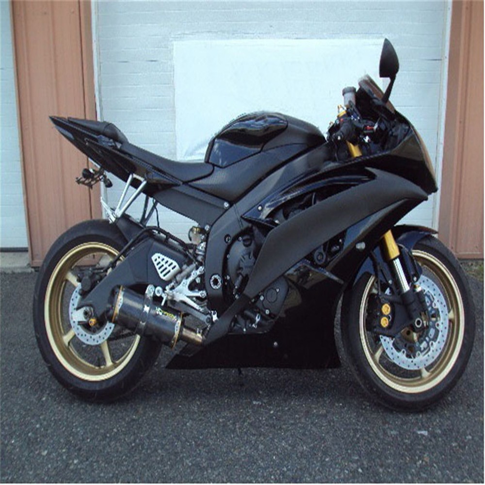 Matte Glossy Black Fairing Fit for Yamaha 2008-2016 YZF R6 New Injection a012