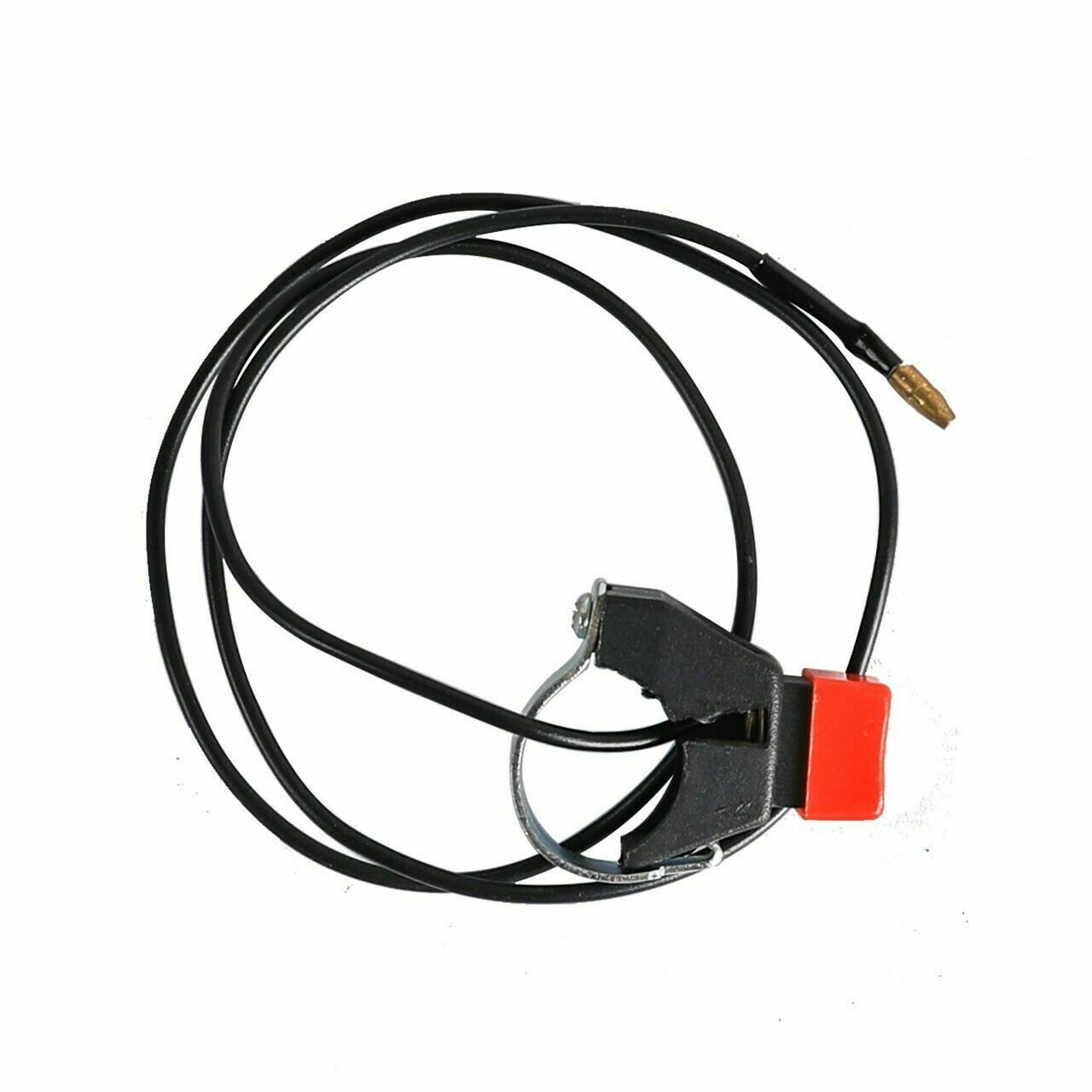 Push Button Engine Stop Kill Switch Ground Wire For Mini Bike Chopper GoKart ATV