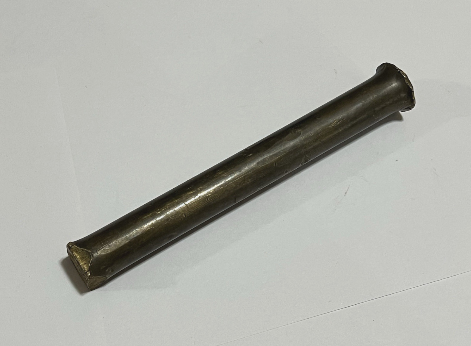 Brass Bronze Drift Punch 3/4 Round Shank Square Tip 6-1/2″ Long No Spark