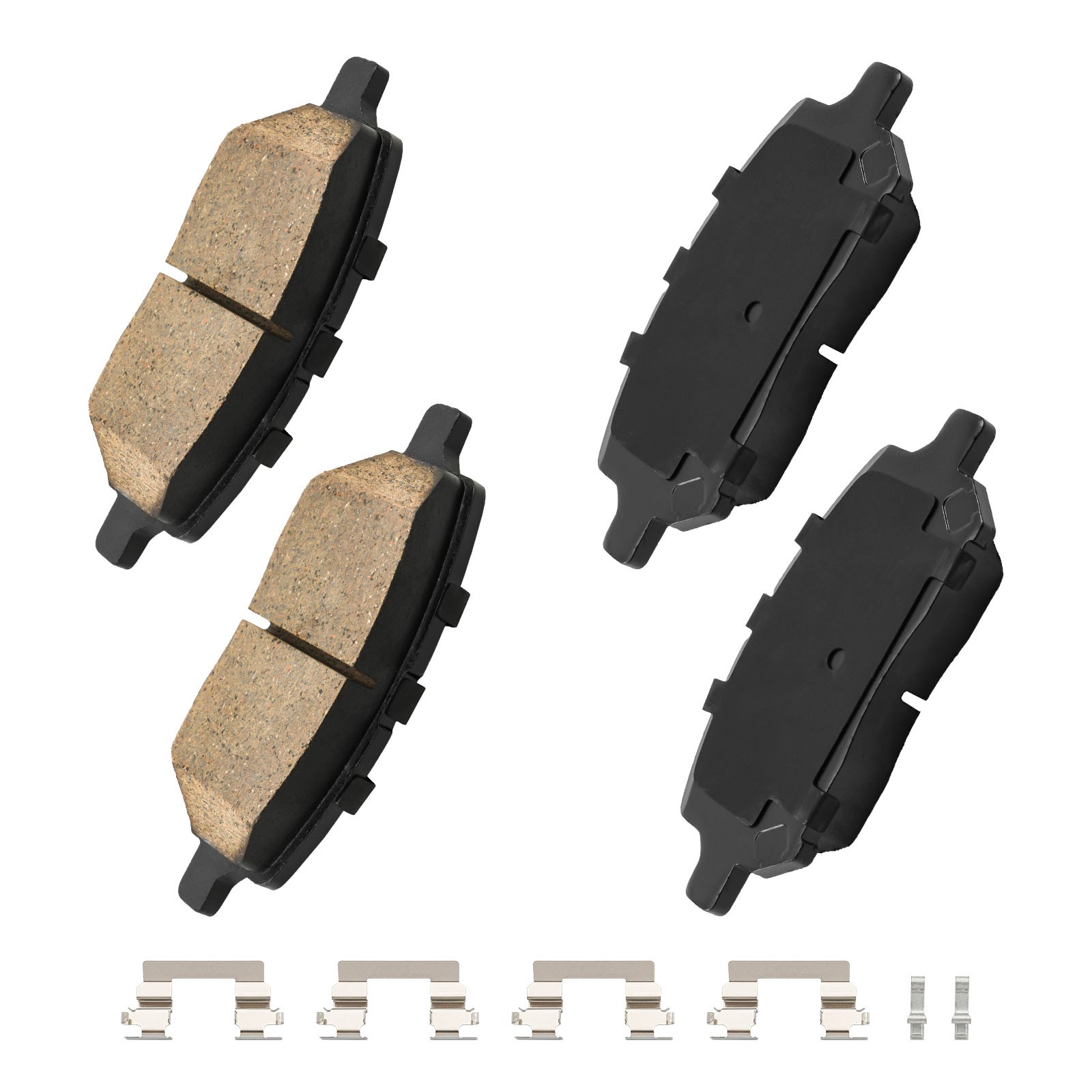 Front Ceramic Brake Pad Kit for Chevrolet Cobalt 2005-2010 Pontiac G5 2007-2010