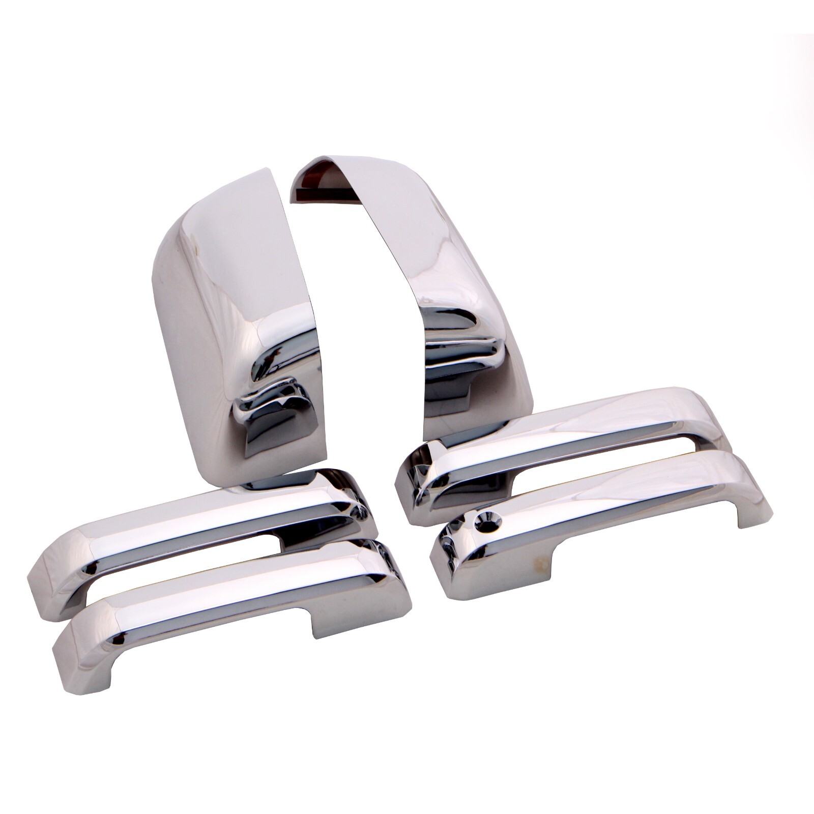 4Door Handle & 2Top Mirror Covers for 17-22 Ford F250 F350 F450 F550 Super Duty