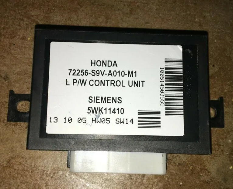 03-08 Honda Pilot Power Window Door Control Unit Module Relay #72256-S9V-A010-M1
