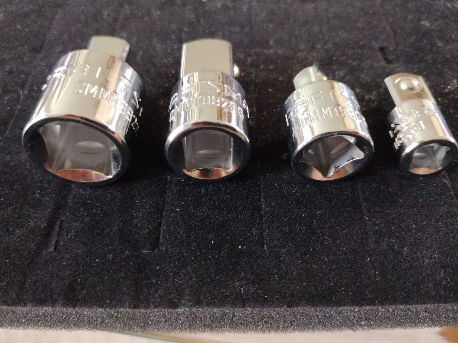 Craftsman 4 pc Socket Adapter Reducer Converter Set – 1/4 3/8 1/2 NEW