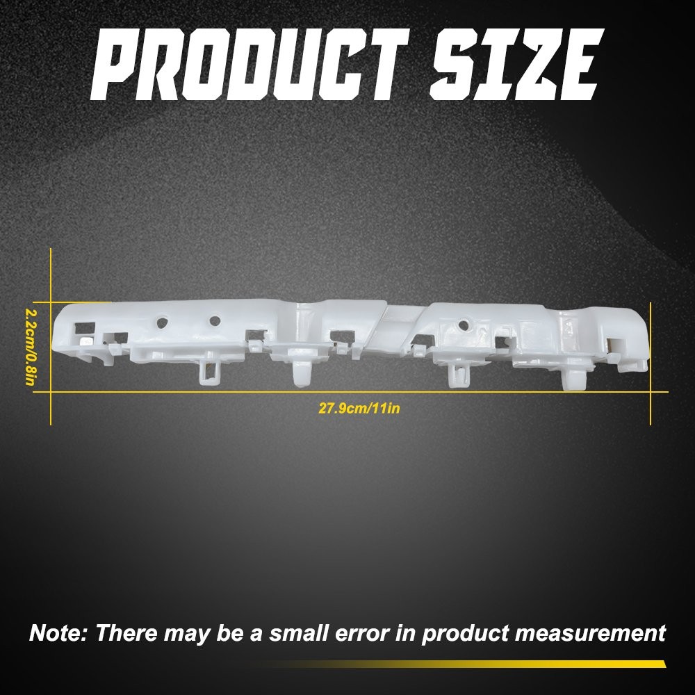 2Pcs Front Left+Right Bumper Bracket Retainer 622253LM0A For 13-21 Nissan NV200