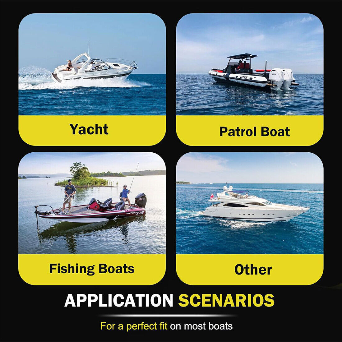 For Single-engine Use 150HP Hydraulic Outboard Steering Kit Boat Marine System
