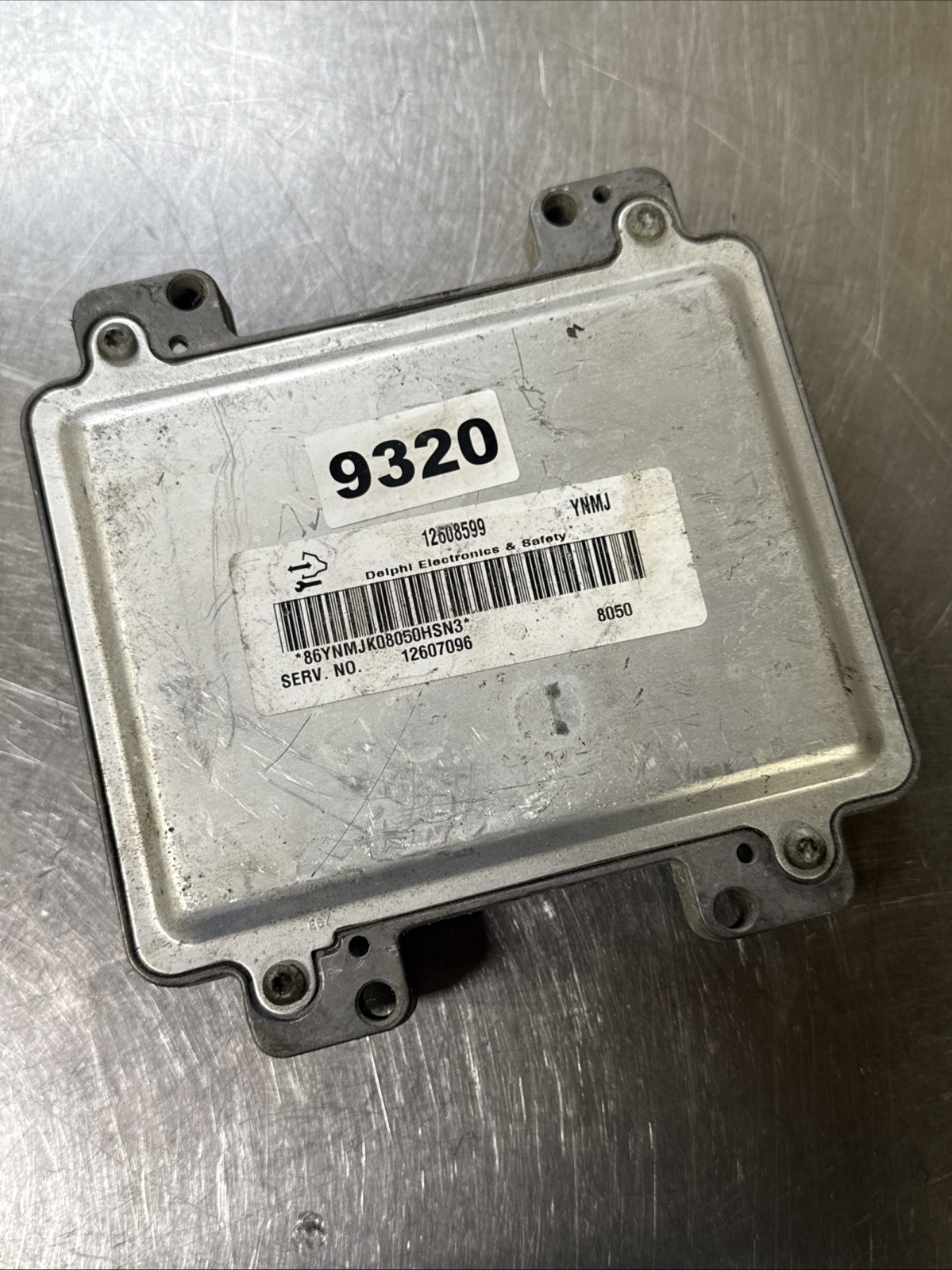 GM Chevy Engine Control Module ECM Computer 12608599 12607096 YNMJ