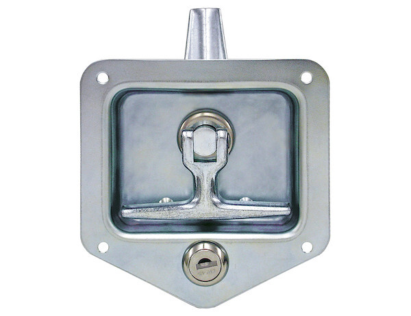 Buyers Products L8815, Stainless Single Point T-Handle Latch w/ Mounting Holes