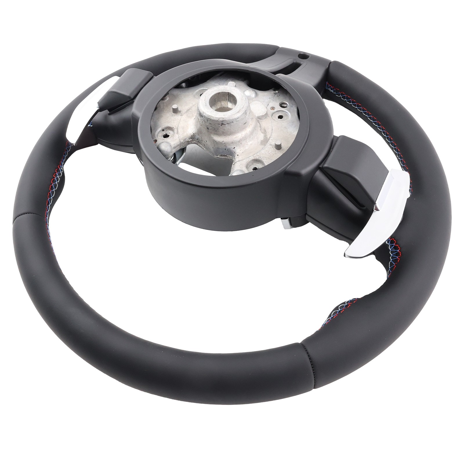 For BMW E70 E71 E72 X5 X6 X5 X6M M Sports Leather Steering Wheel w/ Paddles US