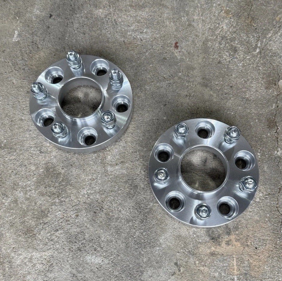 2Pcs 1″ inch 5×4.75 Hub Centric Wheel Spacers For Chevrolet S10 Camaro 1982-2002