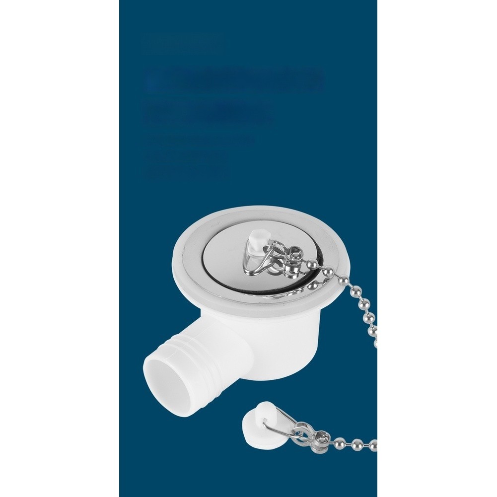 ABS RV sink drain elbow straight kit for camper van with compact anti trap