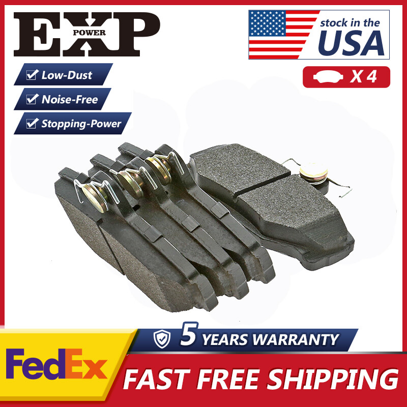 Rear Ceramic Disc Brake Pads For 88-00 Volvo S90 V70 V90 760 780 940 960 S70