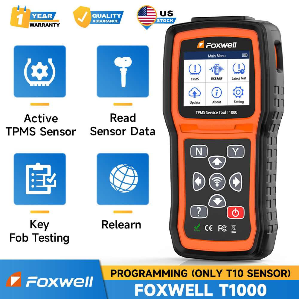 TPMS Relearn Activation Tire Pressure Sensor Programming Diagnostic Scanner Tool