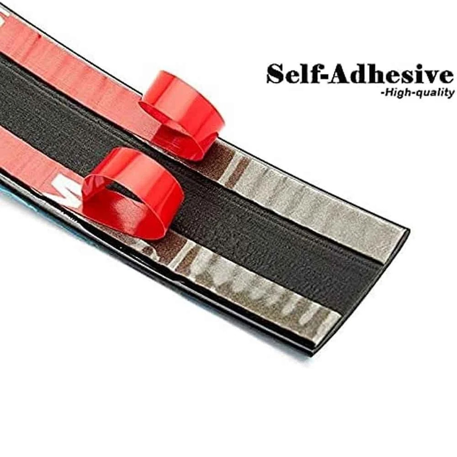 Universal Molding Trim 2″ Door Side Bumper Tailgate Protector Strip 7Ft black