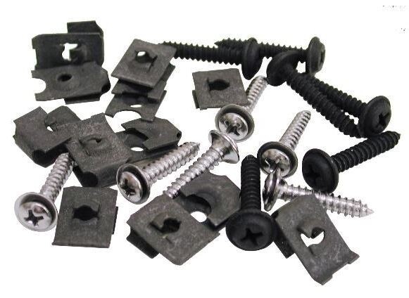 1971-1972 Corvette Screw Set Front Grille Mount 24 Pieces