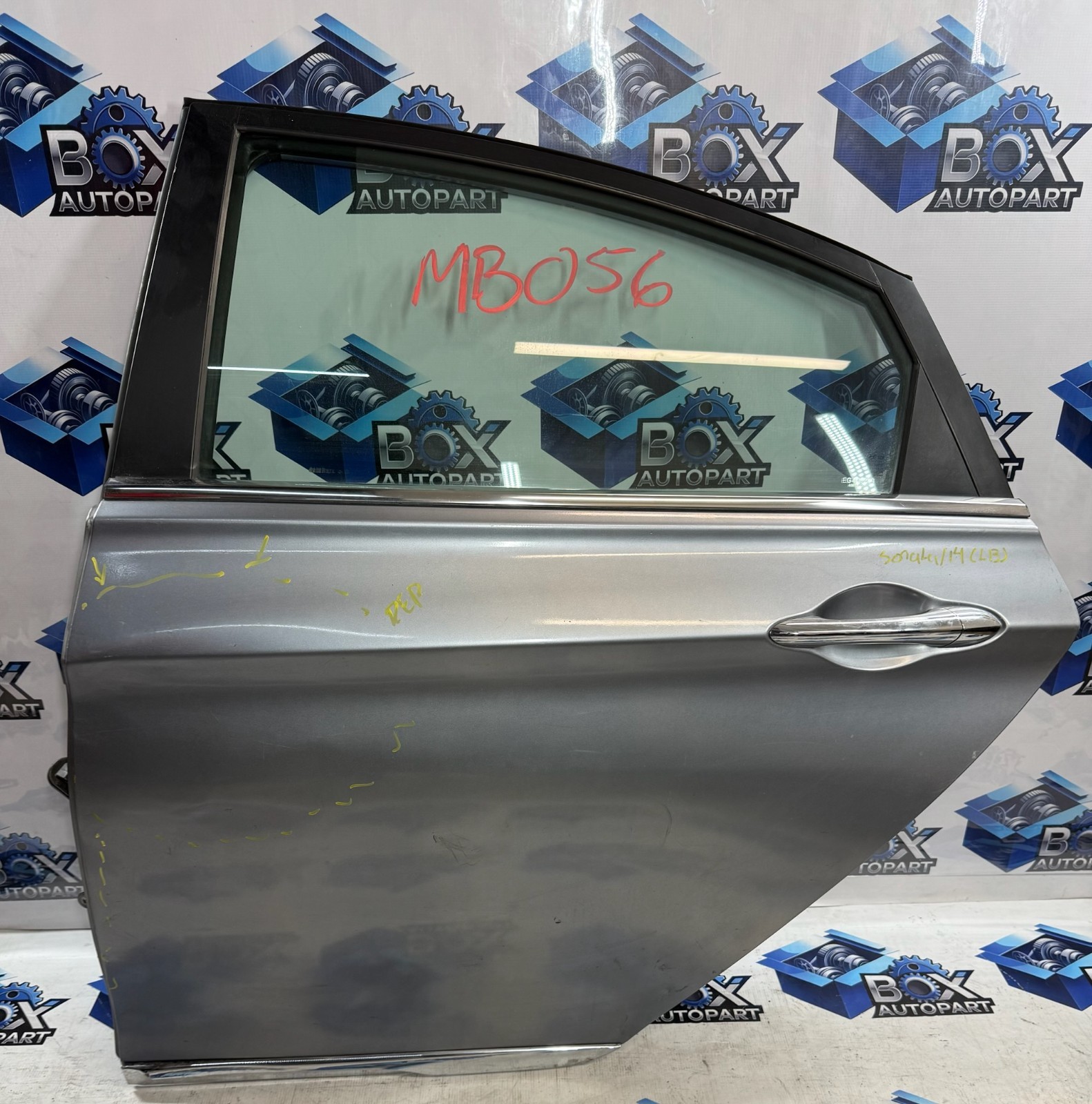 2011-2014 Sonata Left Driver Side REAR Door Assembly Color Code: V7S