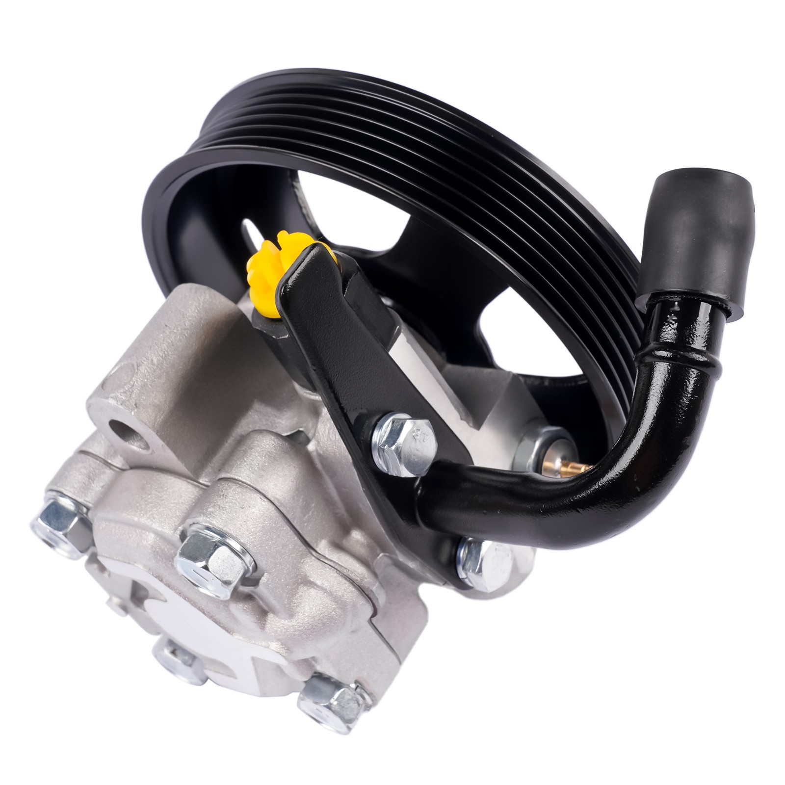 Power Steering Pump w/ Pulley for Hyundai Santa Fe 2001-2006 V6 2.7L 57100-26100