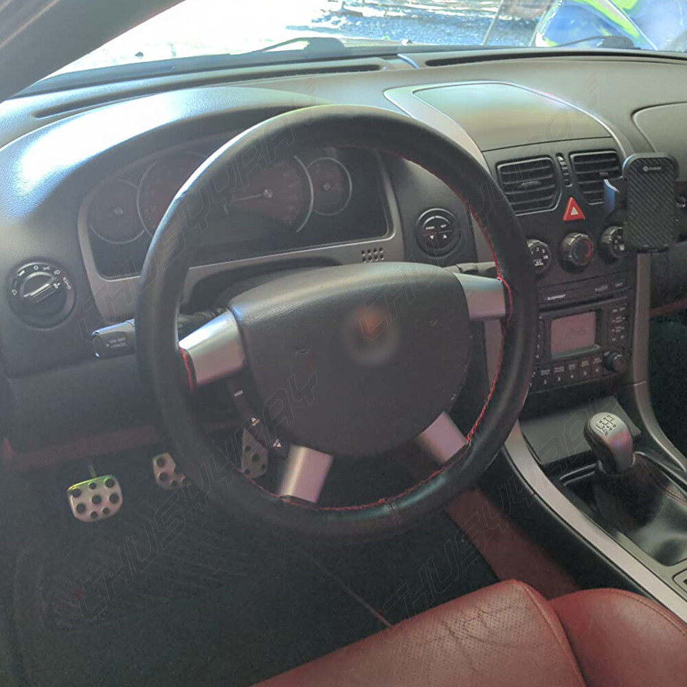 Upgrade 15″ Steering Wheel Cover Genuine Leather For 2016-18 Dodge RAM 1500 2500