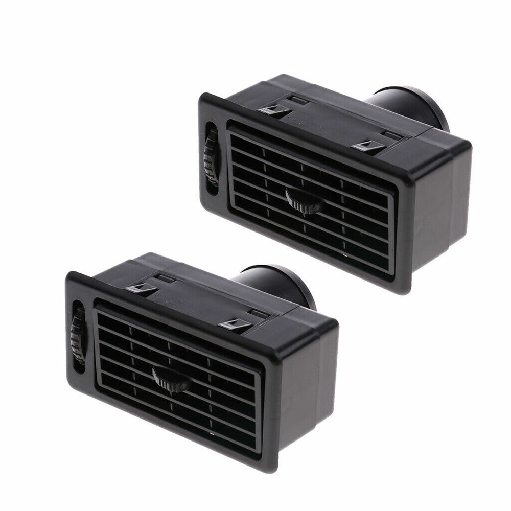 2X Truck RV ATV Heat AC Air Exhaust vent Dash ventilation outlet Universal USA +