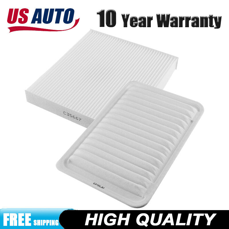 Cabin & Air Filter Combo fit 2007-17 Toyota Camry 2009-16 Venza C35667 AF5649
