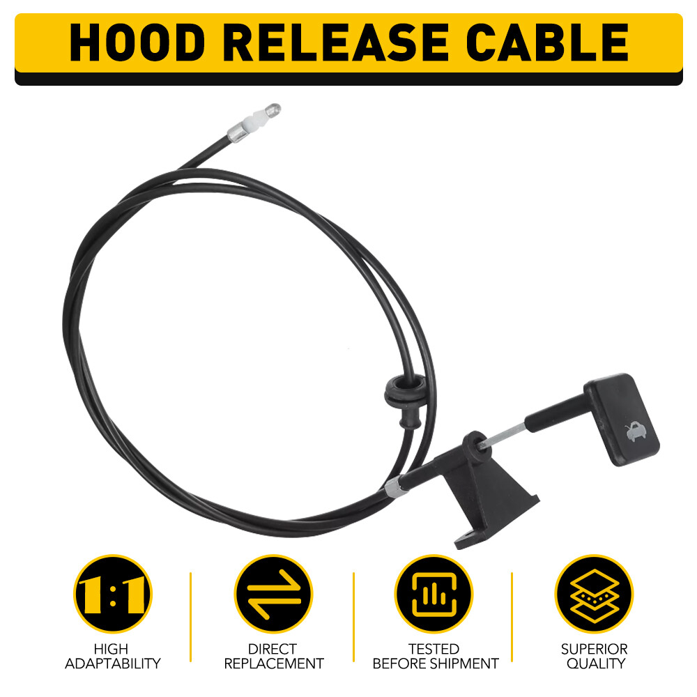 For 2002-06 Acura RSX Hood Latch Lock Release Cable Durable 74130-S6M-A01ZA EOA