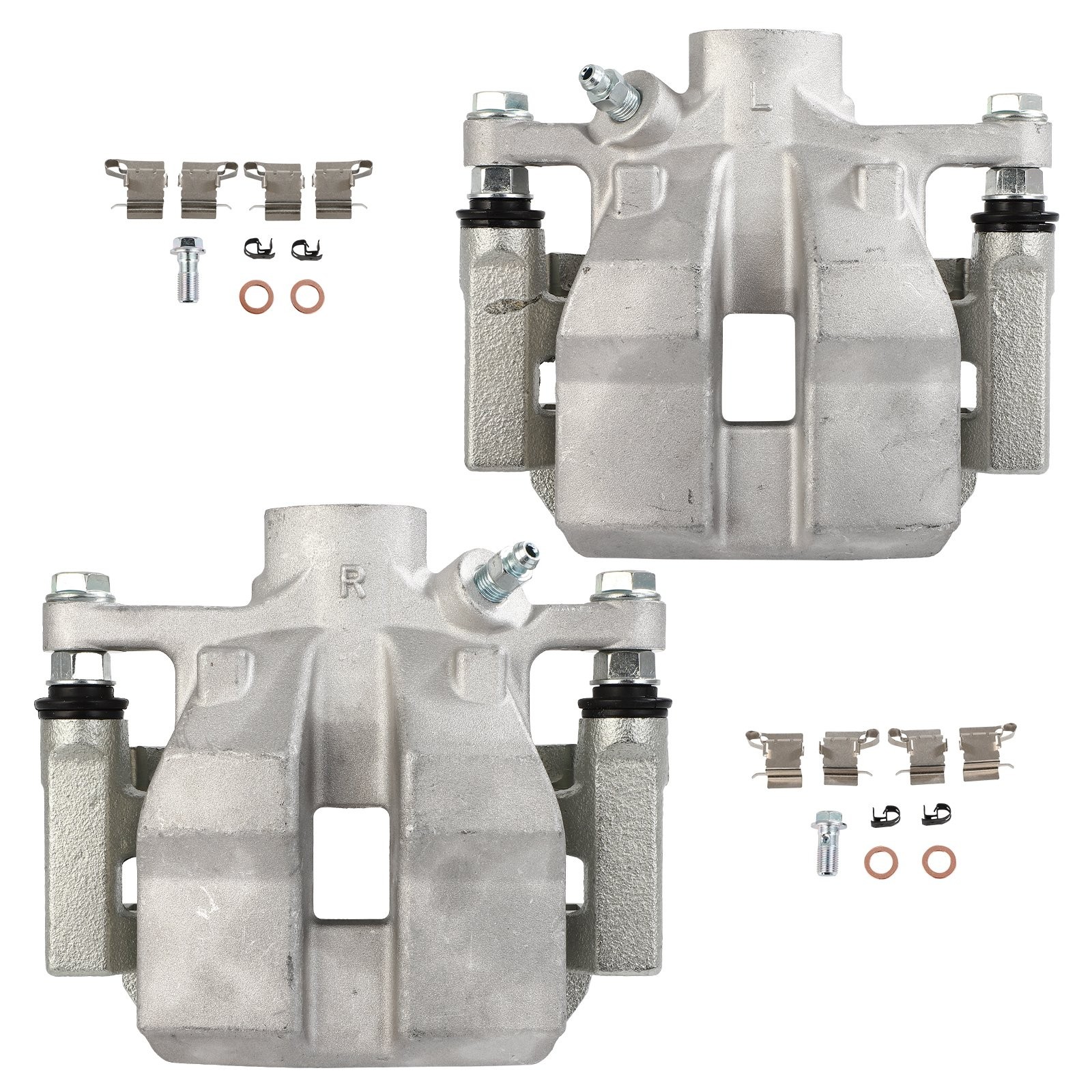 Rear Brake Calipers 2Pcs Fits Toyota Sienna Highlander Lexus RX350 2010-2020