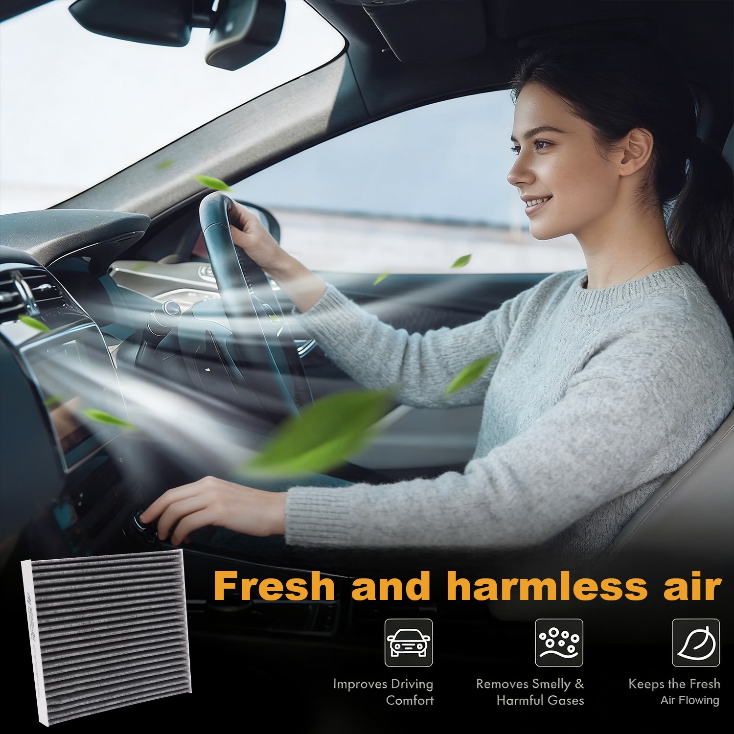 New For Toyota A/C CABIN Activated Carbon AIR FILTER 87139-YZZ20 87139-YZZ08