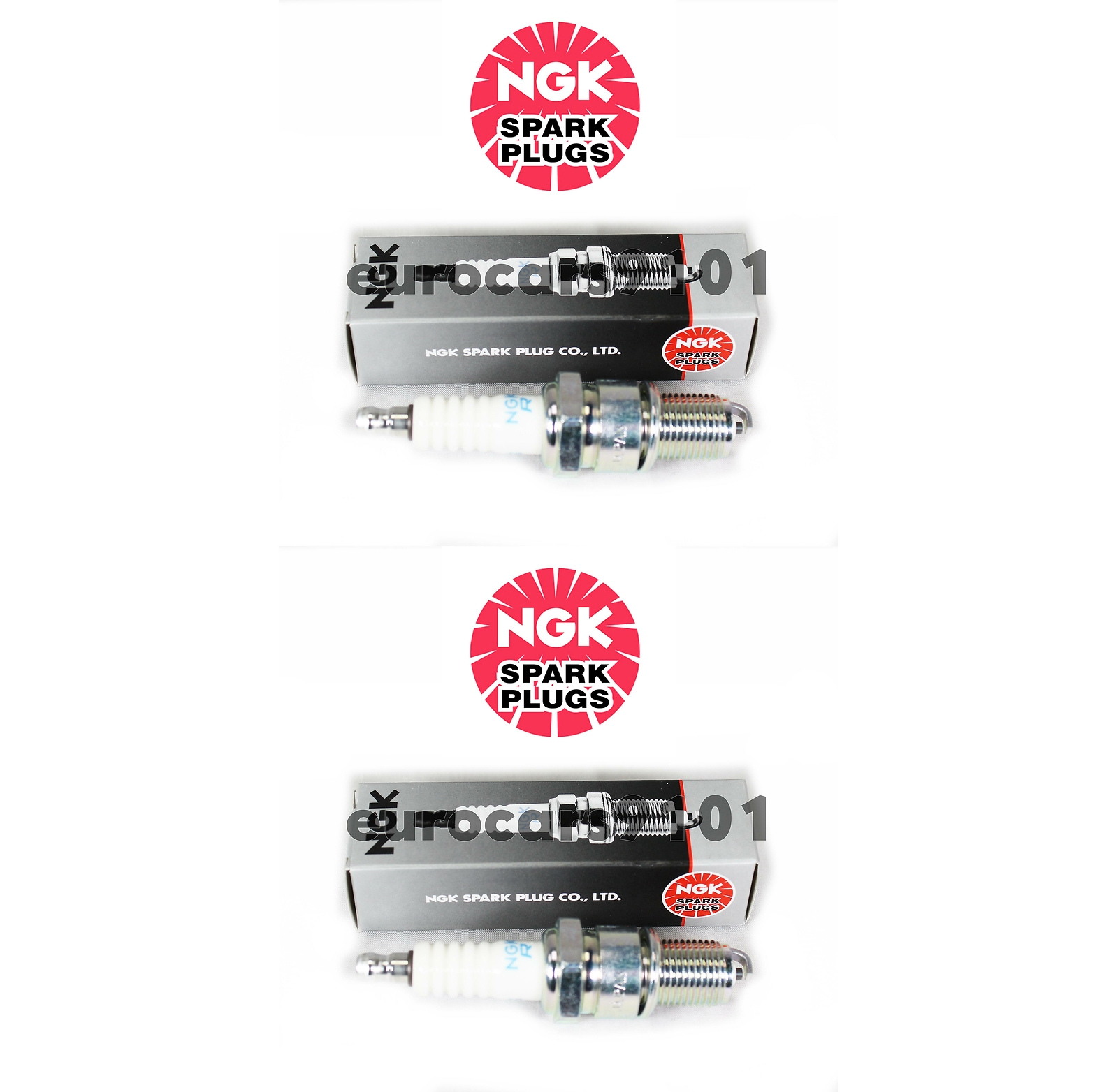 Volkswagen Rabbit NGK Spark Plugs 7131 BPR6ES Set of 2