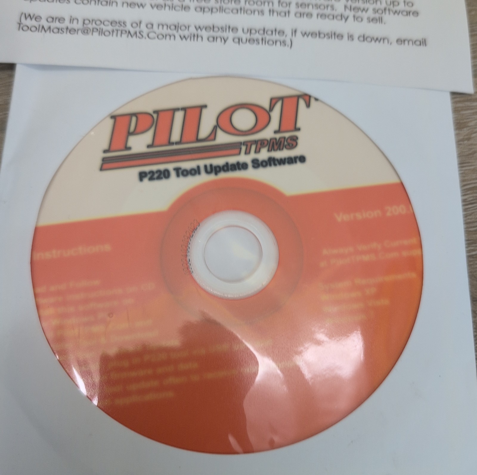 PILOT TPMS P220 SENSOR PROGRAMMER & Relearn Tool