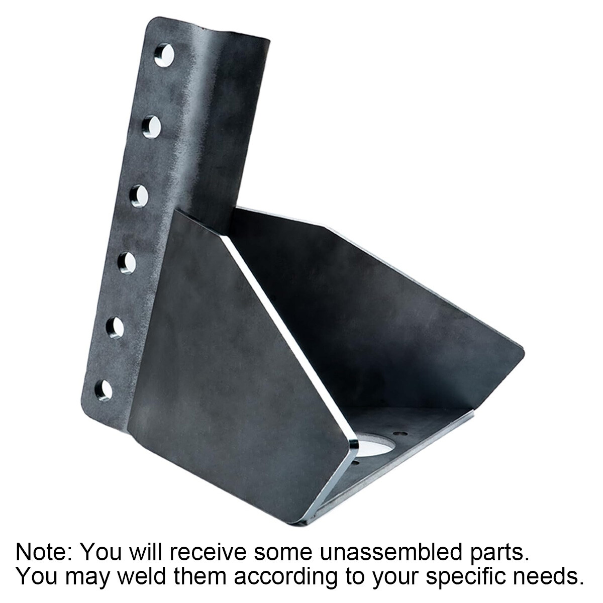 14000 lbs A-Frames Vertical Channel Weld On Tongue Adapter for Trailer