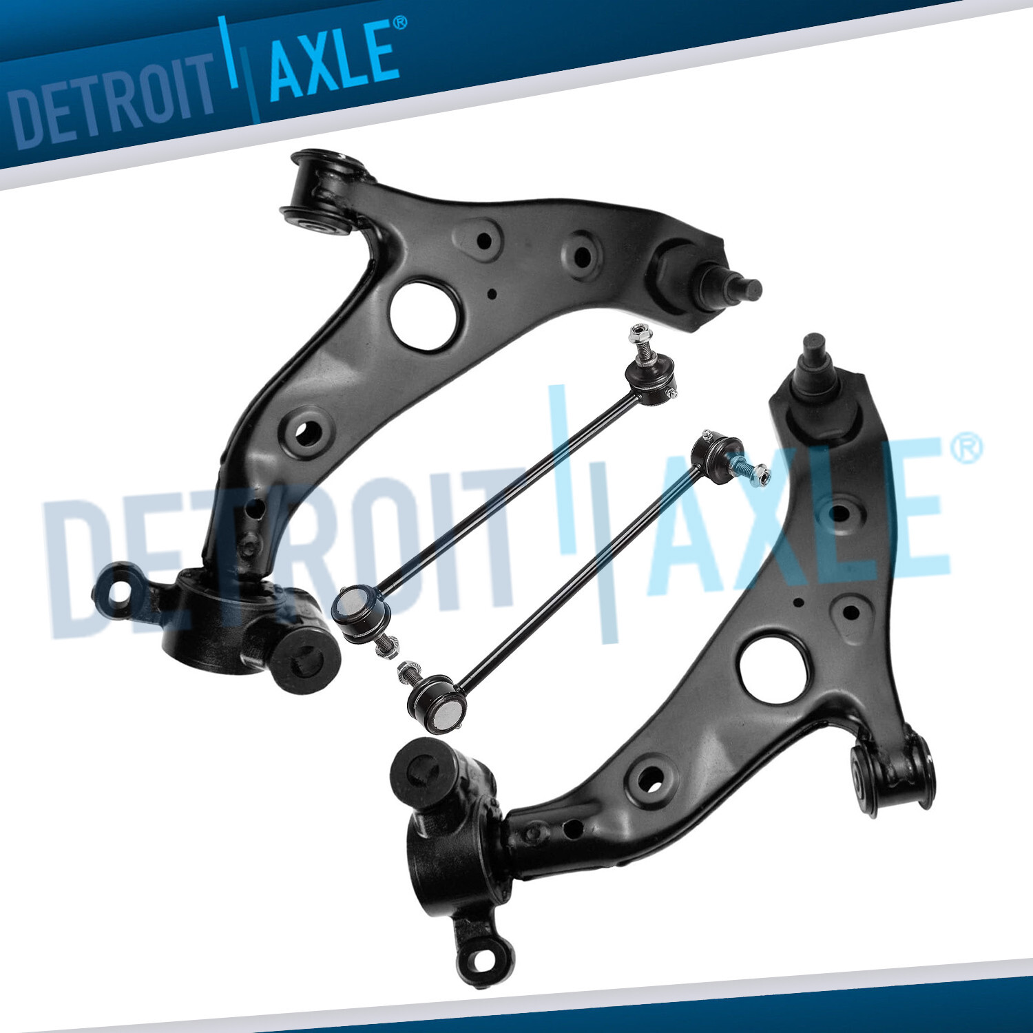 Front Lower Control Arms w/ Ball Joints Sway Bar Links for 2014 – 2019 Mazda 6