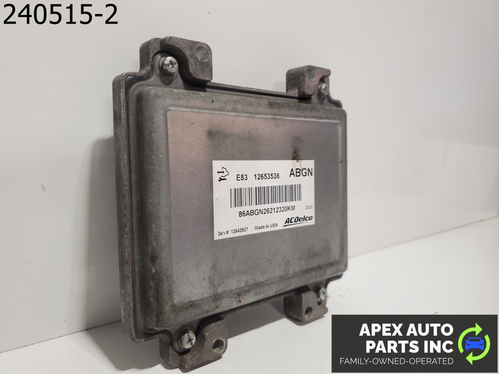 OEM 2012 Chevrolet Cruze 1.8L Engine Computer Ecu Pcm Ecm Pcu 12653536 ABGN