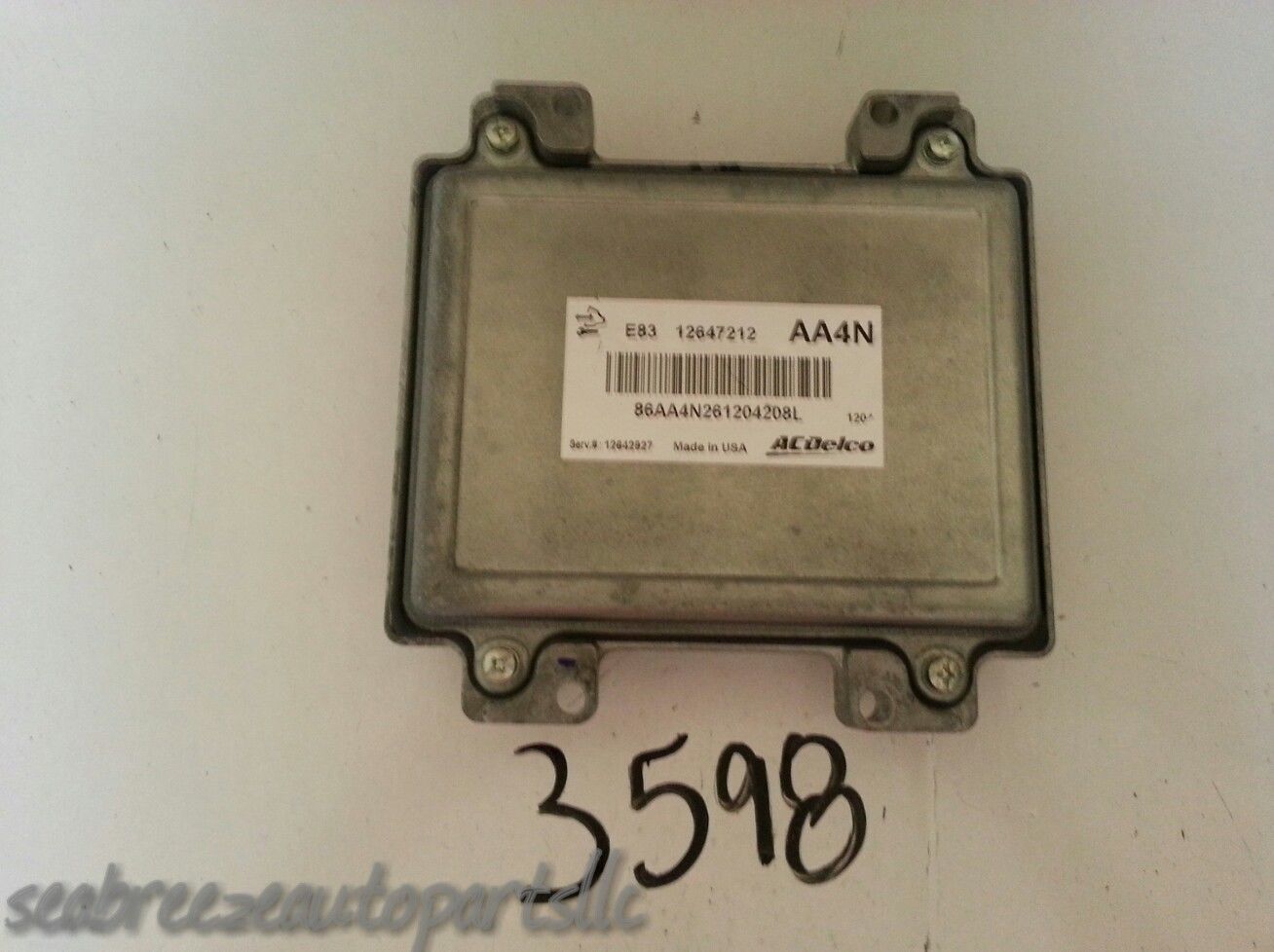 AVEO CRUZE SONIC SPARK WAVE G3 1.8L COMPUTER BRAIN ENGINE CONTROL ECU ECM MODULE